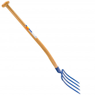 Fourche à bêcher manche 90 cm jad jardin