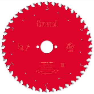Lame pour scie circulaire portative freud - ø210 2,4/1,8 al30 z40 ba 15° - f03fs09723 -fr15w001h