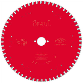 Lame pour scie circulaire portative freud - ø270 2,4/2 al30 z60 tpb 0° - f03fs09859 -fr27x001h