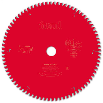 Lame pour scie circulaire portative freud - ø305 2,6/2 al30 z80 tpb 0° - f03fs09891 -fr29m001m