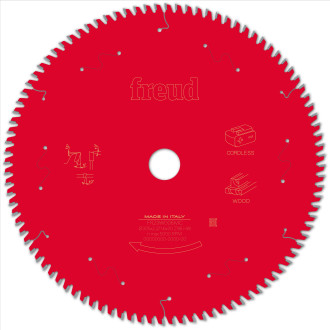 Lame pour scie circulaire portative sans fil freud - ø305 2,2/1,6 al30 z96 ba 5° - f03fs10067 -fr29w006mc
