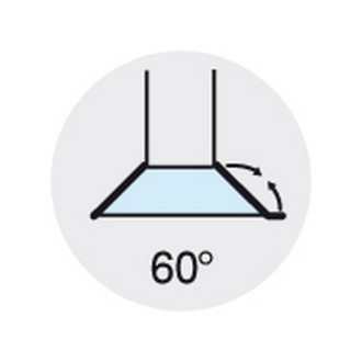 Fraise conique, forme C, 60°, Ø d1 - js16 : 16,0 mm, Long. totale l1 60 mm, Hauteur de coupe b - js 14 6,3 mm, Ø queue d2 - h6 : 12 mm, Dents : 6 Fraise conique, forme C, 60°, Ø d1 - js16 : 16,0 mm, Long. totale l1 60 mm, Hauteur de coupe b - js 14 6,3 mm, Ø queue d2 - h6 : 12 mm, Dents : 6
