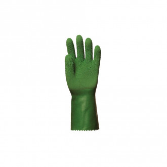 Gants de manutention 32cm eurotechnique enduits latex 3815 (lot de 10 paires de gants)