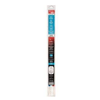 Baguette de brasure EXPRESS ATG - Spécial gaz - Argent 34% - Ø 2 mm x L500 mm - Blister de 3 baguettes - GE334GE