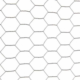Grillage à poule 1x10 m virage - gris