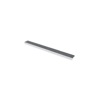 Grille décor drop inox solusec - longueur aux choix