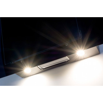 Cata hotte décorative inclinée thalassa 600xgbk a+ 60cm noire