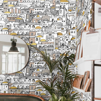 Papier peint paysage rural - MEDITERRANEA++