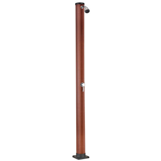 Gre Douche solaire Aspect de bois PVC 20 L AR1020W