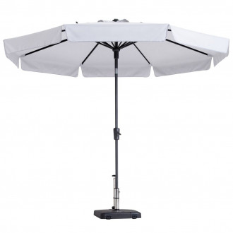 Madison parasol flores luxe 300 cm blanc cassé pac2p022