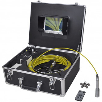 Caméra endoscopique pour canalisation avec DVR enregistrement vidéo