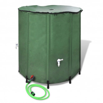 Récupérateur d'eau pluviale pliable 250l