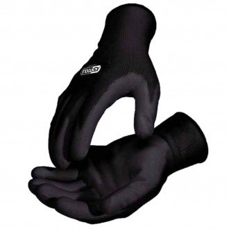 Ks tools gants de travail 12 paires taille l noir 310.0470