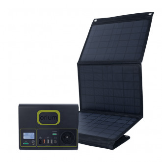 Pack station d'énergie portative izywatt 150 et panneau solaire pliant 30w