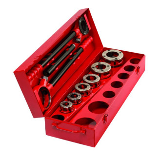 2 cages 1 cliquet + bras npt : 1/2 3/4 1 1.1/4 1.1/2 2 en coffret métal