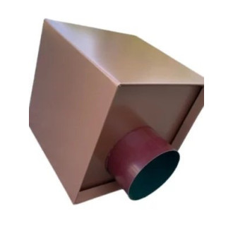 Boite à eau alu 400x400x400 - RAL Cuivré