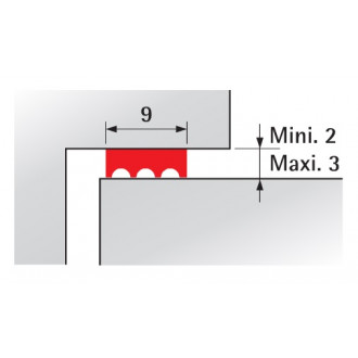 Joint calfeutrement k/blanc prix au ml