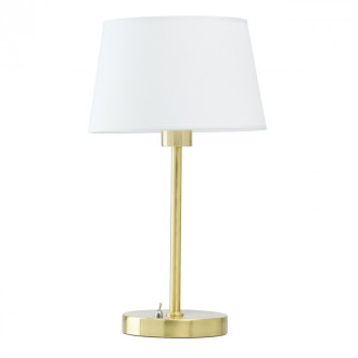 Lampe de table dorée megapolis 1 ampoule 43 cm