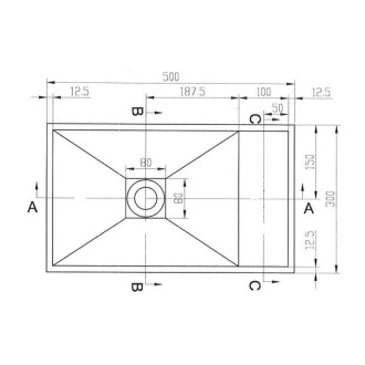 Lave main avec porte serviette - composite blanc mat - 50x30 cm - wishes