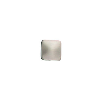 Bouton de meuble chromé satiné 20x20 mm lot de 2