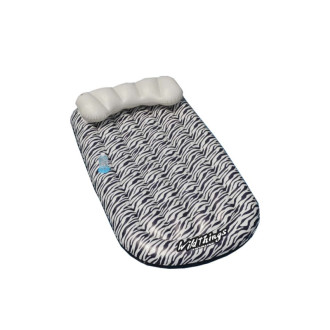 Matelas gonflable lounge zébré - 180x89 cm