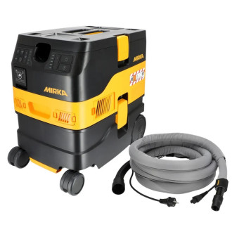 Extracteur de poussière Dexos 1217 M AFC avec tuyau et gaine de 4 m - MIRKA - MIX12171222