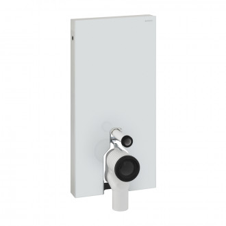 Panneau Geberit monolith pour wc au sol blanc