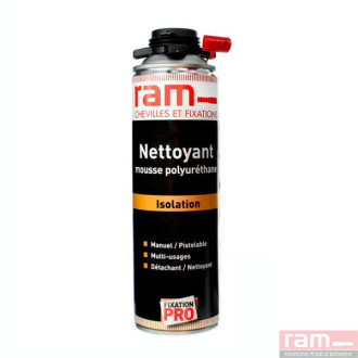 Nettoyant acétone pour mousse polyuréthane 500ml - 63851