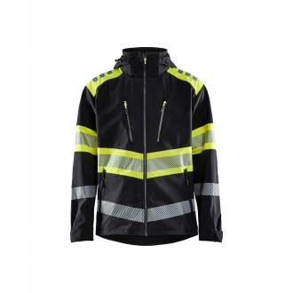 Noir-Jaune fluo 
