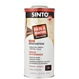 Pâte à rénover, chêne clair, cartouche de 1,5 kg avec durcisseur