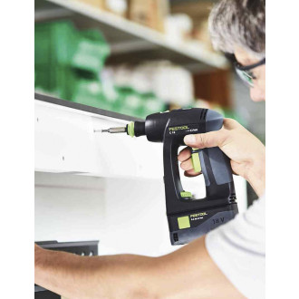 Perceuse-visseuse festool c 18 hpc 4,0 i-set (2 x 4,0 ah hpc-asi tcl 6 systainer sys3 df m 187 accessoires)