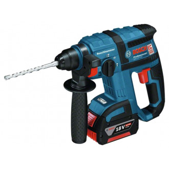 Perforateur burineur BOSCH GBH 18V-EC SDS-Plus 18V 2X5.0Ah Li-Ion + coffret L-BOXX 061190400A