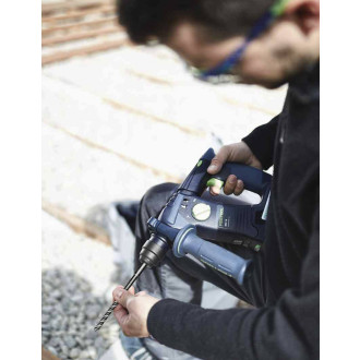 Perforateur festool bhc 18 hpc 4,0 i-plus (2 x 4,0 ah hpc-asi tcl 6 systainer sys3 df m 187 accessoires)