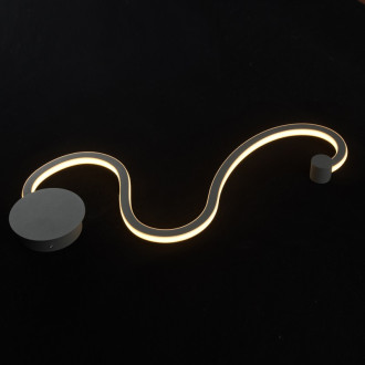 Plafonnier gris techno   4 cm