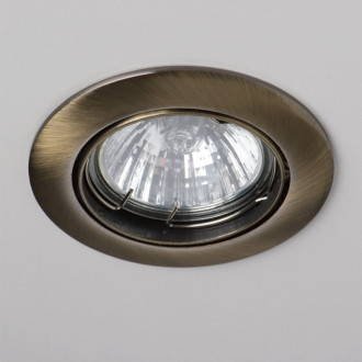 Plafonnier laiton techno 1 ampoule 2 cm