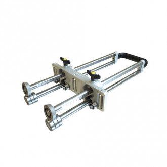 Plieuse à main double colonne 3 rouleaux 