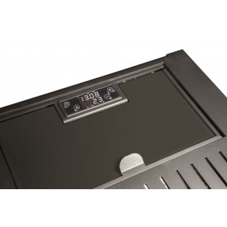 Ferlux poêle à granulés aroa 8kw noir sublime