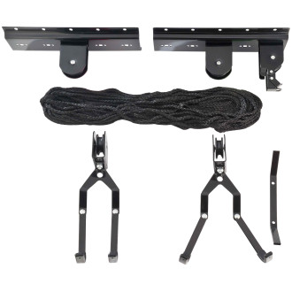 Porte vélo suspendu