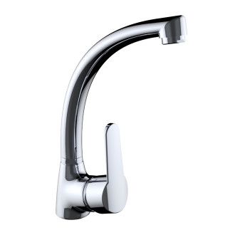 Mitigeur pour évier Clever NF Master C1 avec bec en forme - 280 mm - STANDARD HIDRAULICA - 60909C