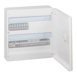 Prêt à poser coffret multimédia optimum auto gigabit drivia 18 tv sur rj (418264)