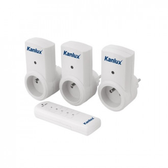 Prises télécommandées x3