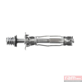 Boite de 25 chevilles à expansion RAMFIX 5x50 avec patte à vis - 95115