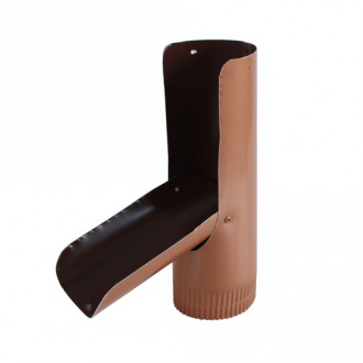 Récupérateur d'eau rond aluminium Ø80
