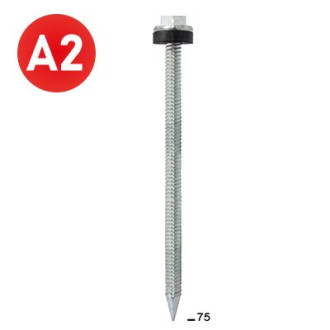 RoofLoc Scrail RF 38/42 x 75 Inox - Boite de 720 pièces - RF380759