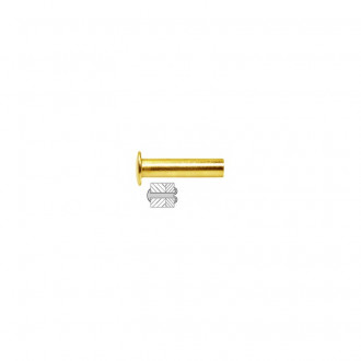 Rivets Tubulaires Acier / Laiton - 3 x 8 mm