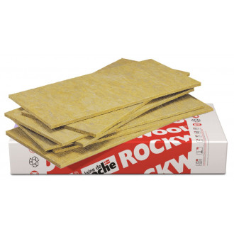 Panneau isolant en laine de roche Rocksol Expert longueur 1.2 m - Epaisseur au choix
