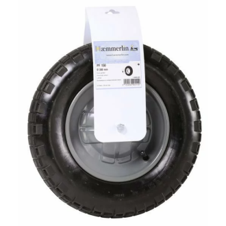 Roue gonflée standard PF 150 avec bande d'accrochage HAEMMERLIN - 309051401