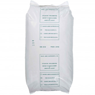 Sable pour filtration 0.6-1.6mm 25kg