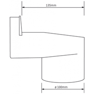 Adaptateur chatière Vepac diamètre 125 mm