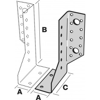 Sabots deux éléments gauche dimensions au choix